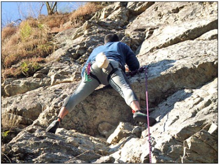 Escalada na Serra da Freita, em Arouca